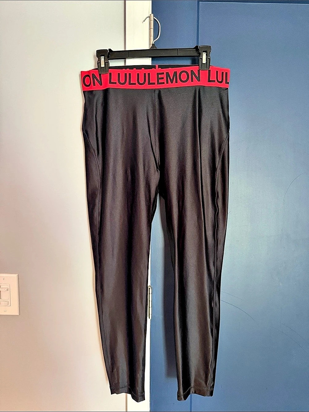 lululemon Wunder Under High-Rise Tight *Full-On Luxtreme Shine Black Leggings